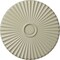 Ekena Millwork Shakuras Ceiling Medallion (For Canopies up to 5 1/2"), Hand-Painted Clear Yellow, 29 1/2"OD x 2"P CM30SHCYF - alternate 1